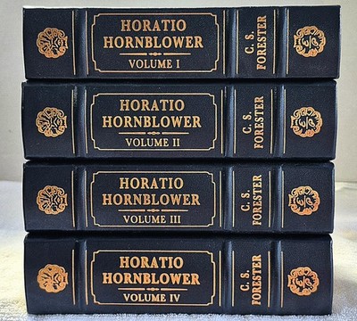 Horatio Hornblower   C. S. Forester (Easton Press   4 Vols   Leatherbound Set)