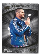 /99 Dark 2021 Upper Deck AEW Spectrum #54 Matt Sydal RC All Elite Wrestling WWE 