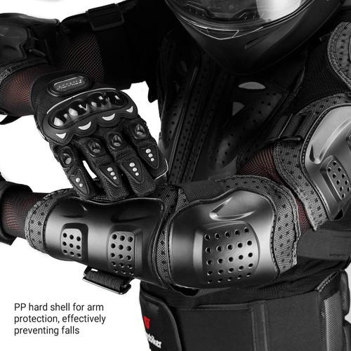 Motorcycle Full Body Armor Jacket spine chest protection gear Motocross Motos... - Picture 6 of 7