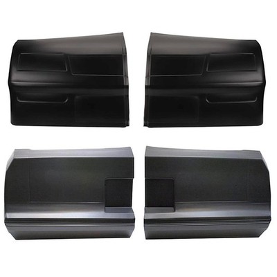 MD3 1981-88 Monte Carlo Stock Car Racing Nose/Bumper Kit, Black