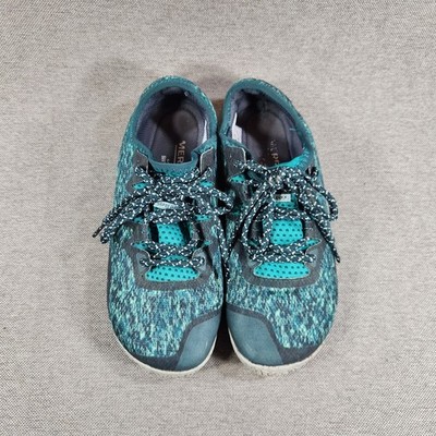 Merrell Barefoot Glove Womens Size 6.5 Blue Trail Running Sneakers Shoes J135378