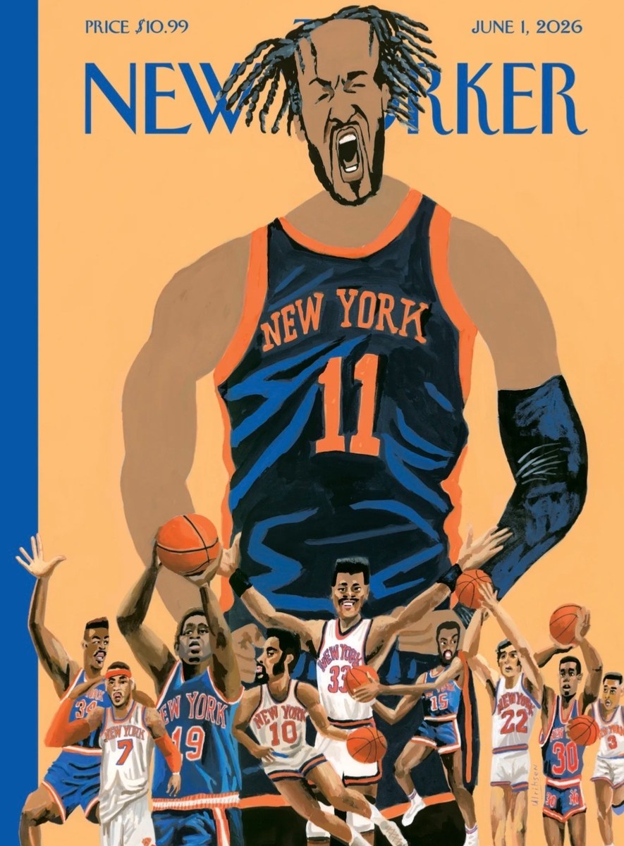 NY KNICKS - THE NEW YORKER MAGAZINE JUNE 2026 KINGS OF NEW YORK