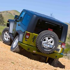 Arb 5650200 Rear Bumper - Satin Black Powder Coat For 2007-2018 Jeep Wrangler Jk