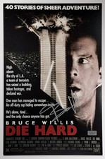 Bruce Willis Signed Die Hard 11x17 Poster Photo Autograph COA