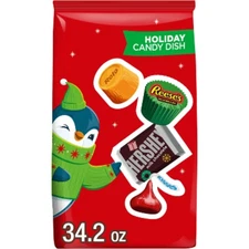 Reese's, Rolo, HERSHEY'S KISSES Christmas Assorted Chocolate Candy 