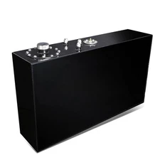 17GALLON/64L SLIM ALUMINUM RACE/DRIFT FUEL CELL GAS TANK W/TOP-FEED LEVEL SENDER