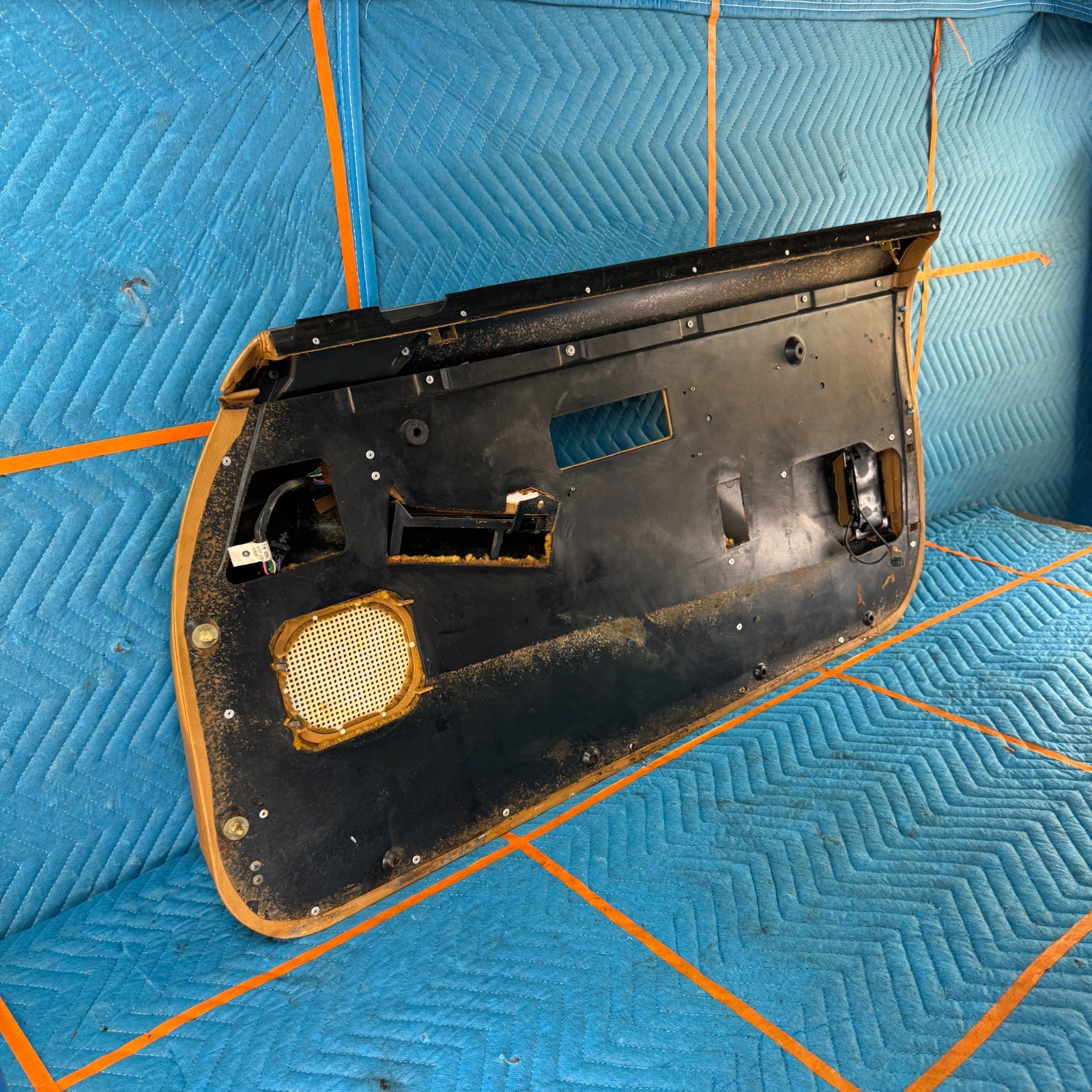 1989–1991 Chrysler TC Maserati 46K left Door Interior Trim Panel OEM