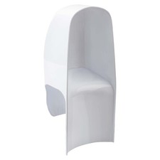 Toilet Splash Guard for Directs Urine Home Care Disability Elevated and White