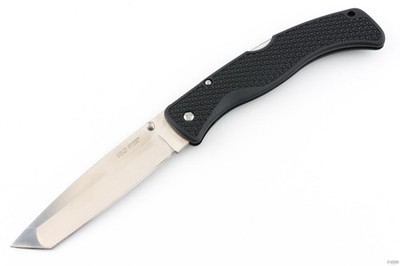Cold Steel 29XT Voyager XL Tanto   Extra Large Folder   Tri-Ad Lock   Plain Edge
