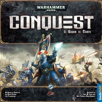 Warhammer 40.000 Conquest Base Game Fantasy Flight italienische Ausgabe *NEU*