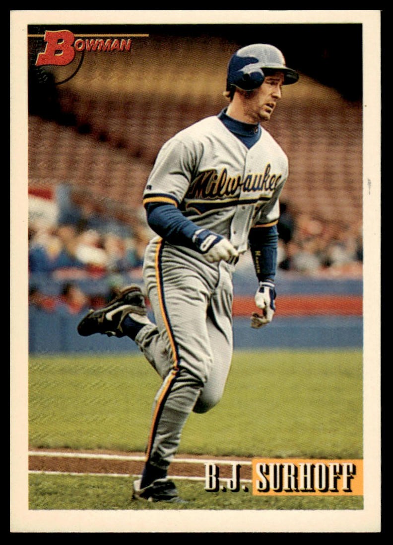 1993 Bowman #71 B.J. Surhoff
