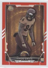 2015 Bowman Rookies Red 69/199 Titus Davis #98 3c9