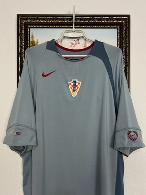 Vintage Nike Total90 Croatia Football Train Shirt Soccer National