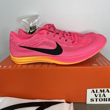 Nike ZoomX Dragonfly Pink Orange Mens Track Field Spikes CV0400-600 Mens Size 11