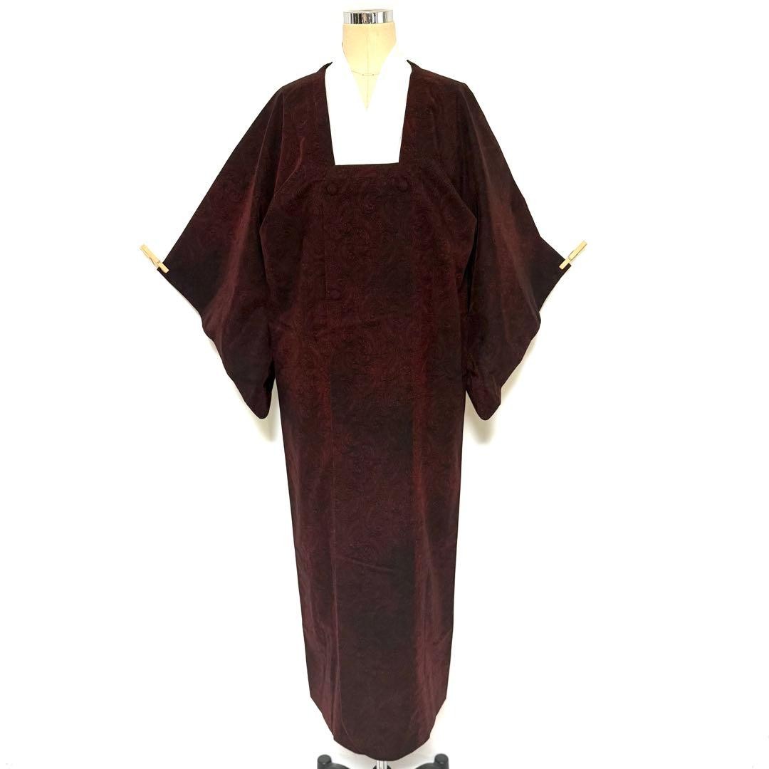 Abrigo japonés Kimono 2741 Wana forro de seda pura terciopelo estilo