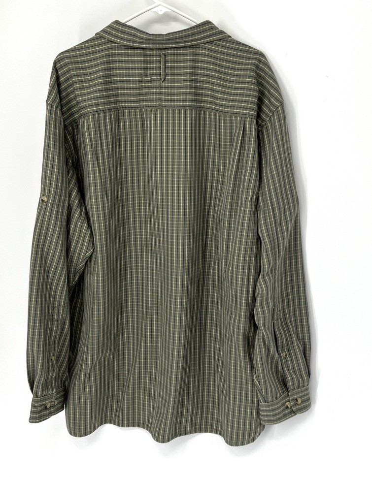 The North Face Checkered Button Down flannel Shir… - image 4