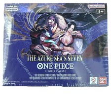 Bandai One Piece Card Game The Azure Sea's Seven English Booster Box