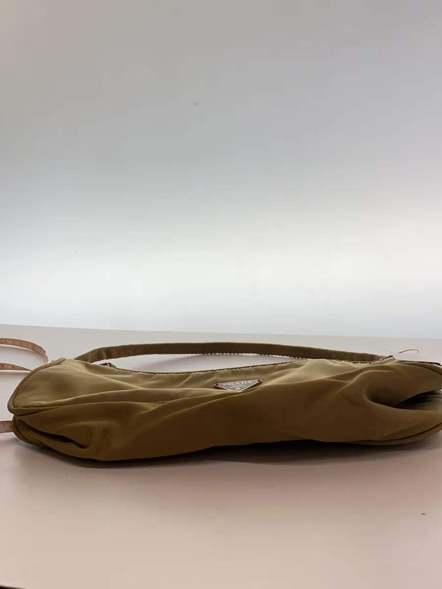 PRADA Handbag Nylon BEG MV633 thumbnail 4
