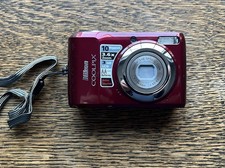 Nikon COOLPIX L20 10.0MP Digital Camera - Deep red