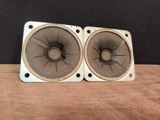 Vintage GE 3c767 - 3" Alnico Magnet Tweeter Pair, Tested/Working 6 Ohms