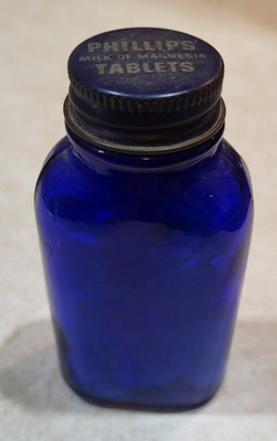NOS:   PHILLIPS' MILK OF MAGNESIA TABLETS (with full original contents)