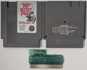 Top Secret Episode: Golgo 13 Nintendo Entertainment System NES Cleaned & Tested