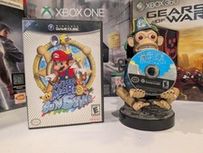 Super Mario Sunshine GameCube Disc & Case Tested Works Fast Shipping No Manual