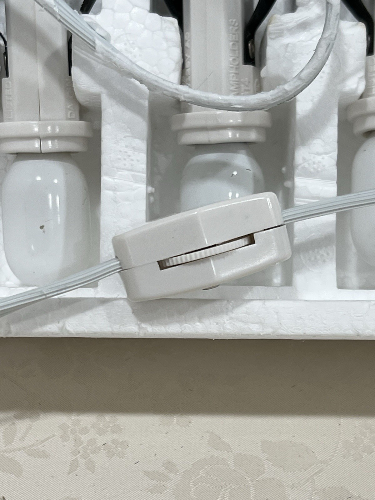 Dept 56 20 Socket Light Set Village Accessories 56.99278 Tested & Works