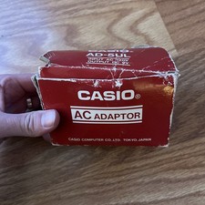 Casio Keyboard Power Supply Model AD-5UL 9V AC Adaptor TC4 Genuine OEM