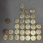 31x Kennedy Half Dollar 40% Silver- 28x 1965-1969, 2x 1964, 1x 1776-1976