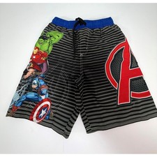 Marvel Avengers Boys Swim Trunk Size 7 New With Tags NWT UV Protection Graphic