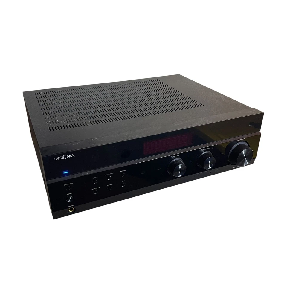 Insignia NS-R2001 AM/FM Stereo Receiver Amplifier Audio Component System - Image 4 of 4