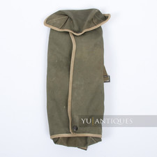 Vintage Army Military Canvas OD Green Bag Pouch Satchel