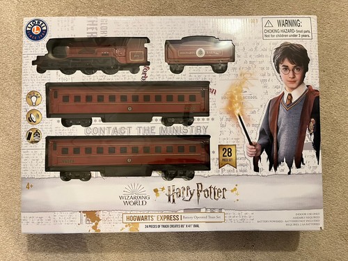 Harry Potter Hogwarts Express 28 piezas Juego de tren a batería Lionel 7-11981 Nuevo | Zustand: New