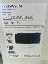 3M PF215W9EM 21.5" Privacy Filter Monitor 16:9 COMPLY Magnetic Attach NEW