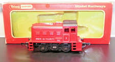 Triang Hornby R253 0-4-0 Red Dock Authority Diesel Shunter No.3 Light Works Box