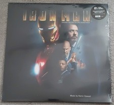Iron Man Motion Picture Soundtrack (Zavvi Excl. Transparent Red Vinyl) - Sealed