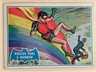 Vintage 1966 Topps Batman Blue Bat Logo #44B RIDDLER ROBS A 