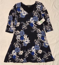 Karen Kane Sky Country Tessa Dress Sz Large USA MSRP $128