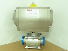 194373 New-No Box; TCI 24556611 Actuated Sanitary Clamp Ball Valve; 2"OD