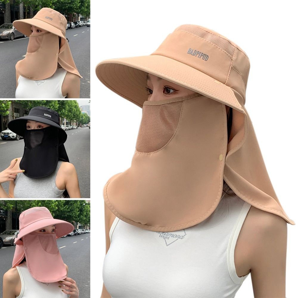 APL Berretto estivo tesa larga protezione UV pesca hate per sport outdoor