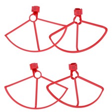 4x Red Propellers Blades Protectors Props Guards for DJI Mini 3 Pro Drone Parts