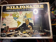 BILLIONAIRE Board Game by Parker Brothers Sealed BRAND NEW 1973