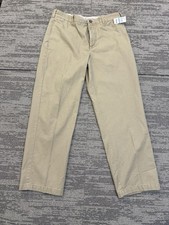 Izod Saltwater Chino Pants Mens 36x32 Khaki Classic Leg Metrix Fit New Tags