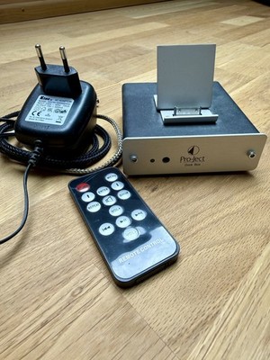 Pro-Ject Dock Box AUDIO SYSTEMS MADE FOR iPHONE iPOD inkl. Remote & Netzteil HIF