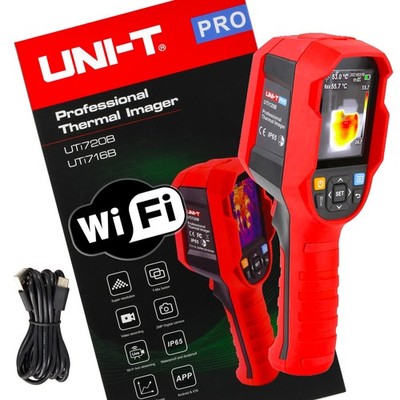 Profi Wärmebildkamera UTI720B mit WIFI APP Infrarot Kamera Thermogafie 256x192PX