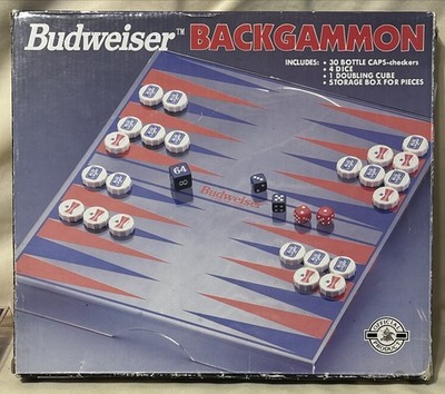 Budweiser Backgammon Set - Vintage 1994 Bud Light
