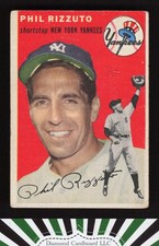 1954 Topps #17 Phil Rizzuto VG (MK) a