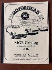 Mother Heads Mgb Parts Catalog A Diagnostic Sourcebook 2002. 25th Anniversary