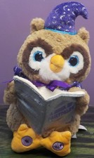 Cuddle Barn OCTAVIUS Storytelling Owl Talking Animated Plush Lights J2